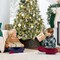 Frosted Scotch Pine Christmas Tree Cordless Setup with 1,320 Tips & 2-in-1 LED Lights for indoor holiday decoration